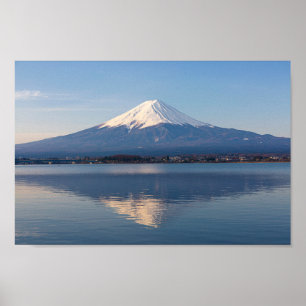 Mount Fuji in japan Poster