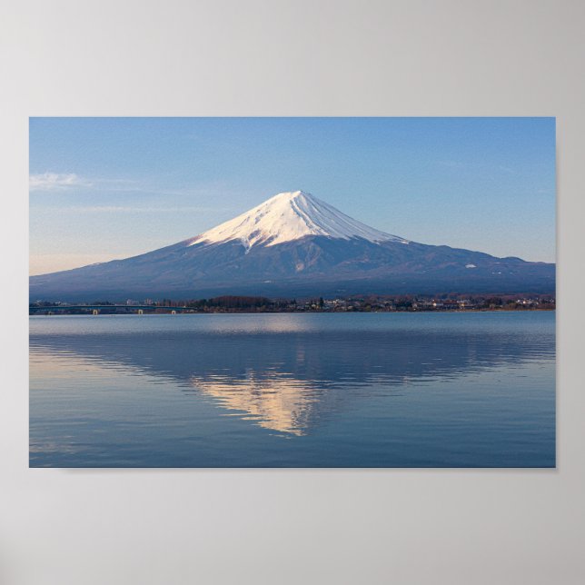 Mount Fuji in japan Poster (Front)