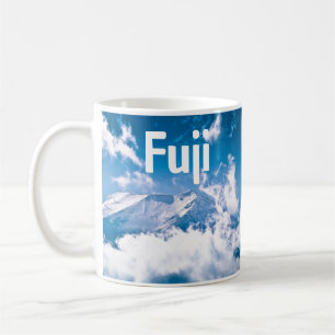 Mount Fuji, in the Clouds, Japan Coffee Mug