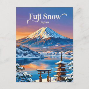 Mount Fuji Japan Postcard