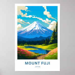 Mount Fuji Japan Travel Print