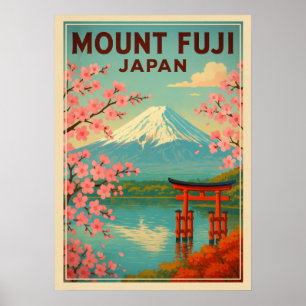 Mount Fuji Japan V01 Poster