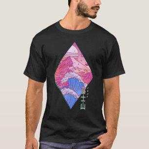 Mount Fuji Japanese Wave Off Kanagawa Japanese Vap T-Shirt