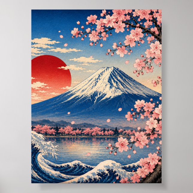 Mount Fuji Poster (Front)