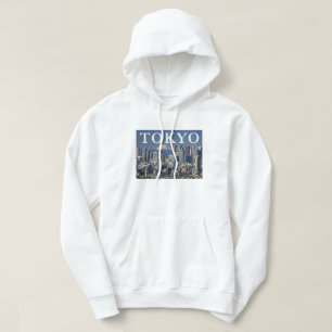 Mount Fuji   Shinjuku District Skyline Tokyo Japan Hoodie