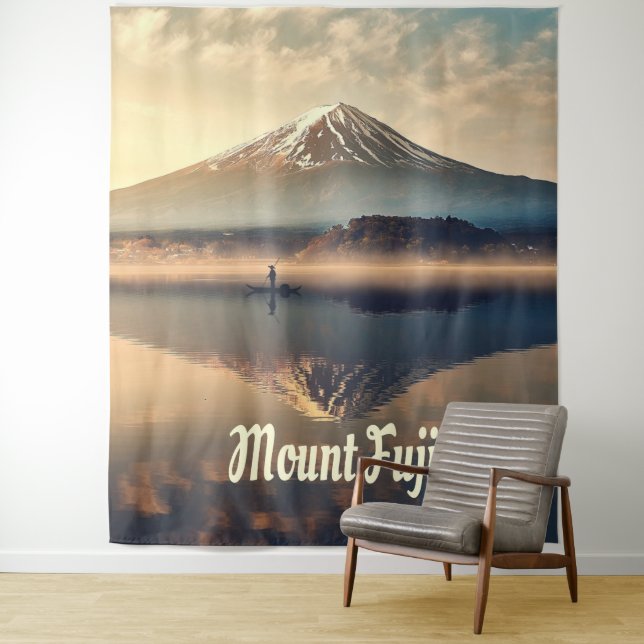 Mount Fuji Tapestry (In Situ)