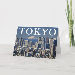 Mount Fuji   Tokyo Japan   Happy Birthday Card