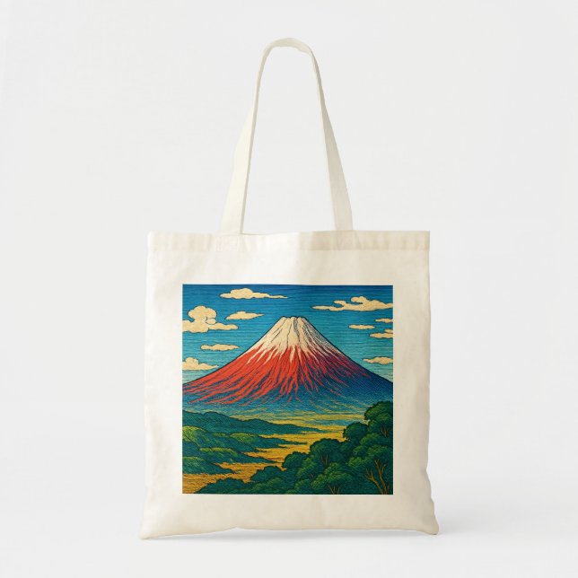 Mount Fuji Tote Bag (Front)