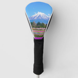 Mount Fuji Trees and Flowers Golf Head Cover