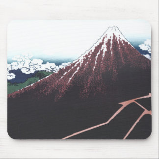 Mount Fuji Ukiyo-e by Hokusai, Japanese Mouse Pad