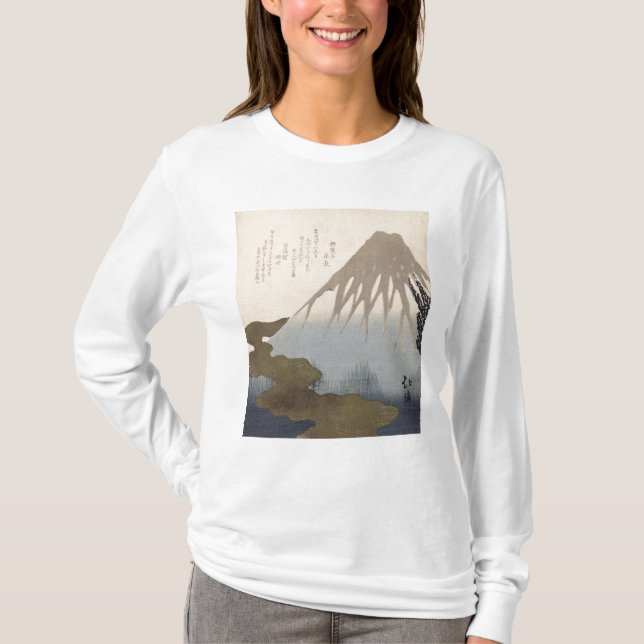 Mount Fuji Under the Snow T-Shirt (Front)