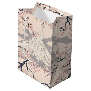 Mount Fuji with Cherry Blossoms – Japanese (2) Medium Gift Bag