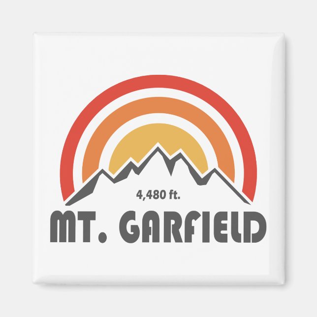 Mount Garfield New Hampshire Magnet (Front)