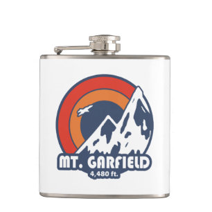 Mount Garfield New Hampshire Sun Eagle Hip Flask