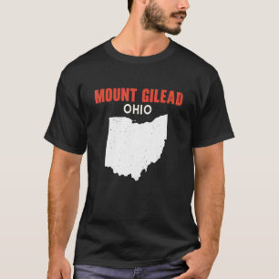 Mount Gilead and Lockland Ohio USA State America T T-Shirt