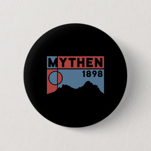 Mount Grosser Mythen Hike Mountain Biking Swiss Hi 6 Cm Round Badge