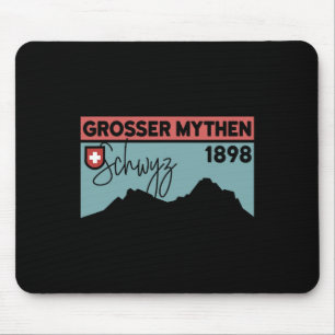 Mount Grosser Mythen Hike Mountain Biking Swiss Hi Mouse Pad