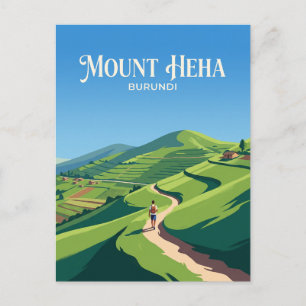 Mount Heha Burundi Postcard