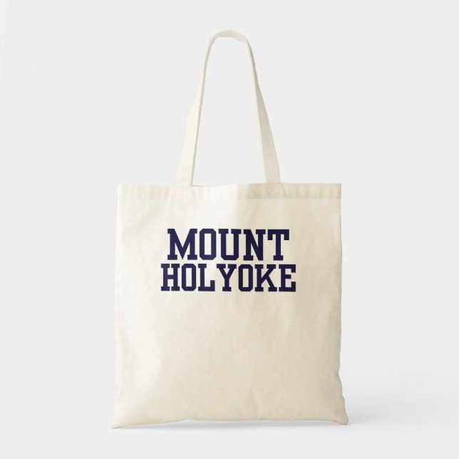 Mount Holyoke College 02 Tote Bag (Front)