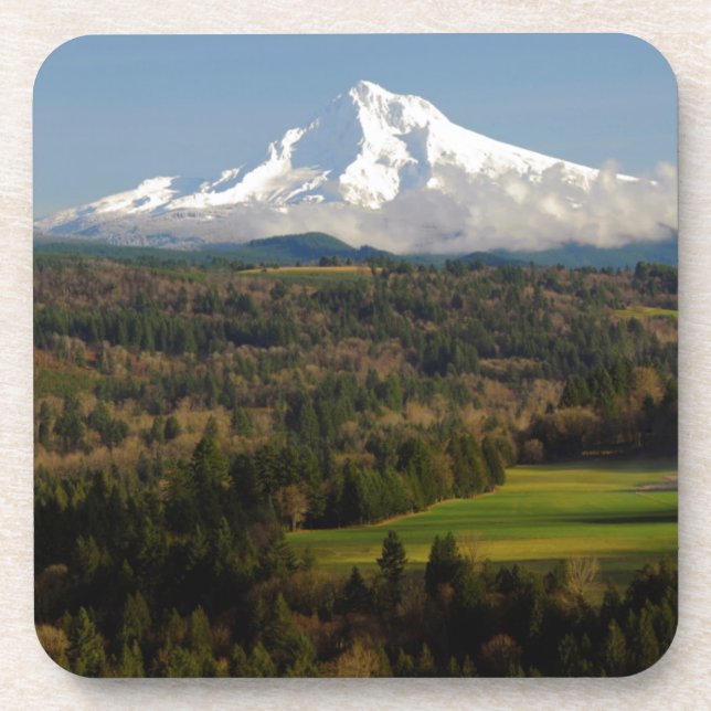 Mount Hood, Jonsrud Viewpoint, Sandy, Oregon Coaster (Front)