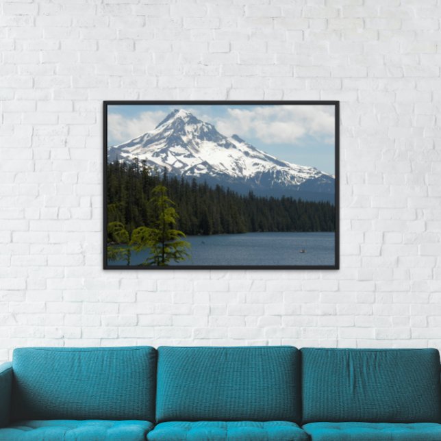 Mount Hood Mountain Splendour Landscape Photo Print (In Situ Framed)