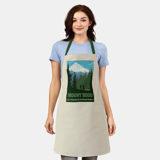 Mount Hood | Oregon Apron (Worn)