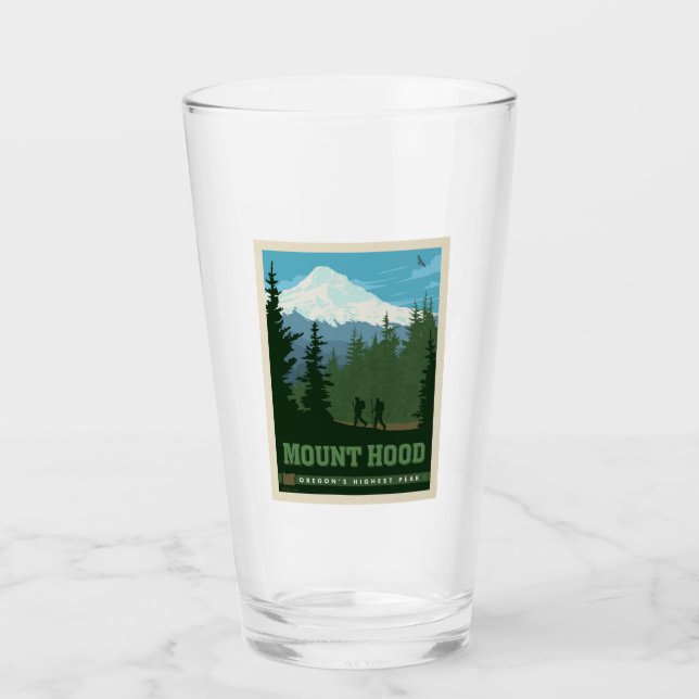 Mount Hood | Oregon Glass (Front)
