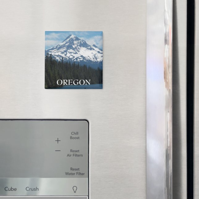 Mount Hood, Oregon Landscape Magnet (In Situ (Fridge))