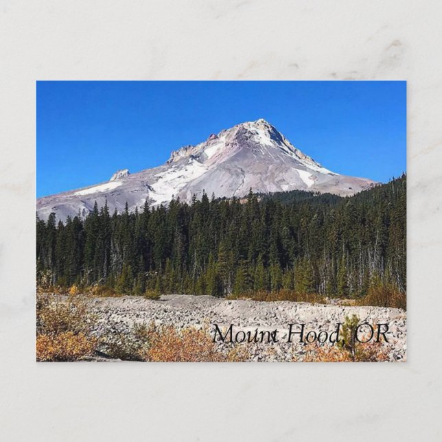 Mount Hood, Oregon Postcard (Front)