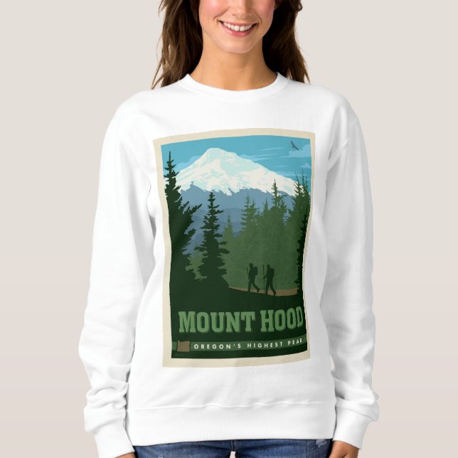 Mount Hood | Oregon Sweatshirt (Front)
