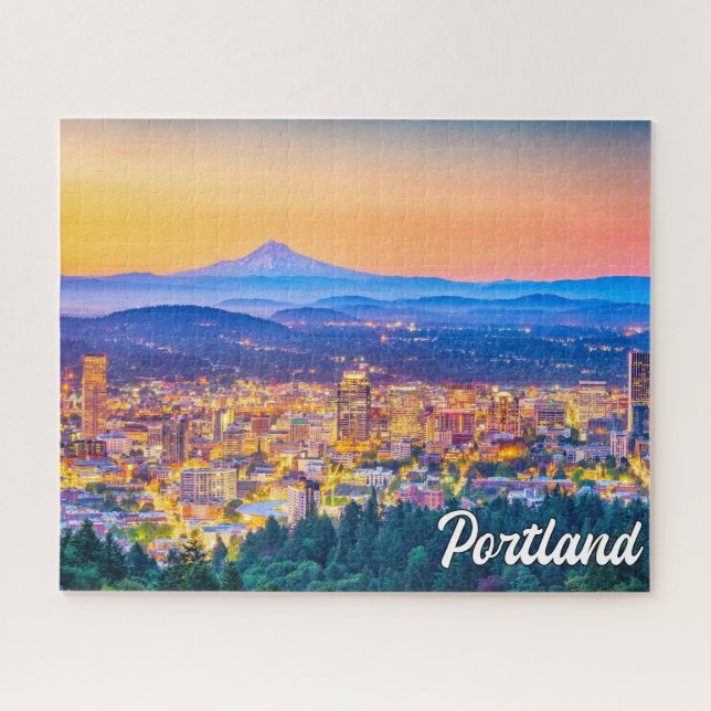Mount Hood, Portland, Oregon Jigsaw Puzzle (Horizontal)