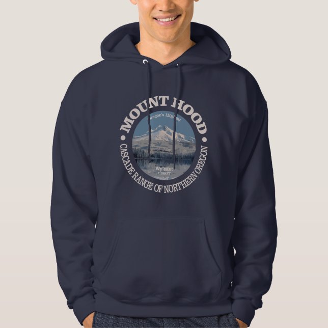 Mount Hood (winter) Hoodie (Front)