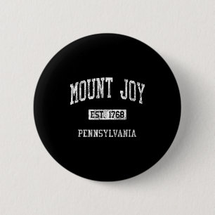 Mount Joy Pa J04 Vintage Athletic Srts Design  6 Cm Round Badge