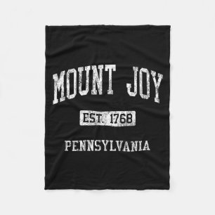 Mount Joy Pa J04 Vintage Athletic Srts Design  Fleece Blanket