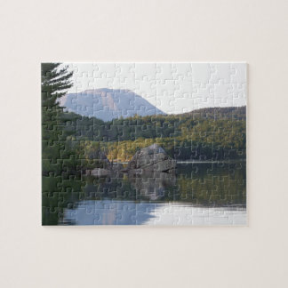 Mount Katahdin from Rainbow Lake Jigsaw Puzzle