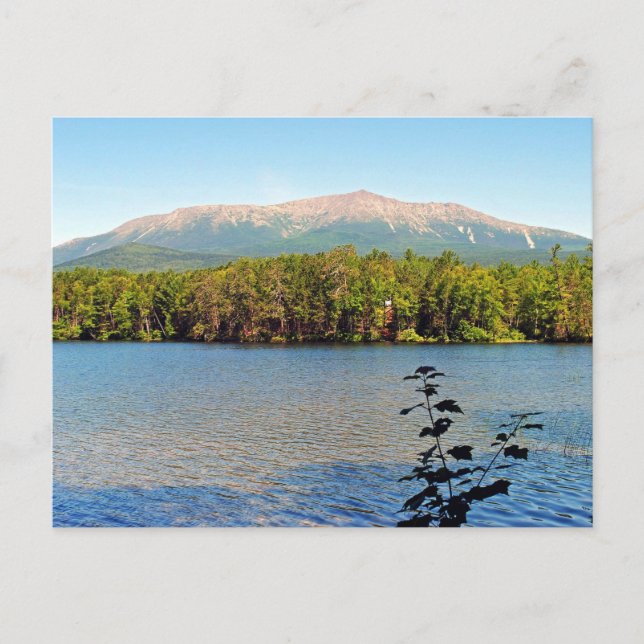 Mount Katahdin Maine Postcard (Front)