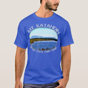 Mount Katahdin Maine The Greatest Mountain Summer  T-Shirt