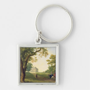 Mount Kennedy, County Wicklow, Ireland, 1785 (oil Key Ring