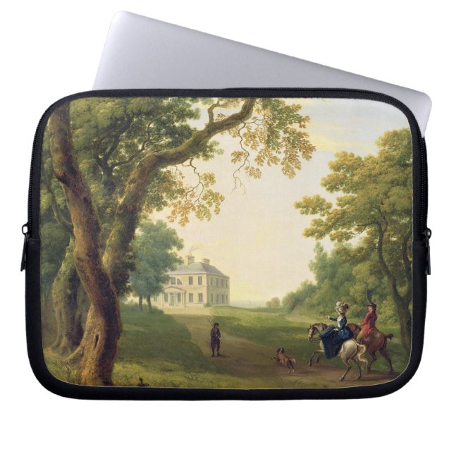 Mount Kennedy, County Wicklow, Ireland, 1785 (oil Laptop Sleeve (Front)