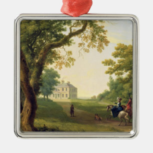 Mount Kennedy, County Wicklow, Ireland, 1785 (oil Metal Tree Decoration