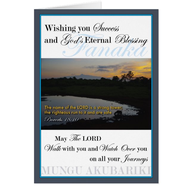 Mount Kenya Sunrise Success (Front)