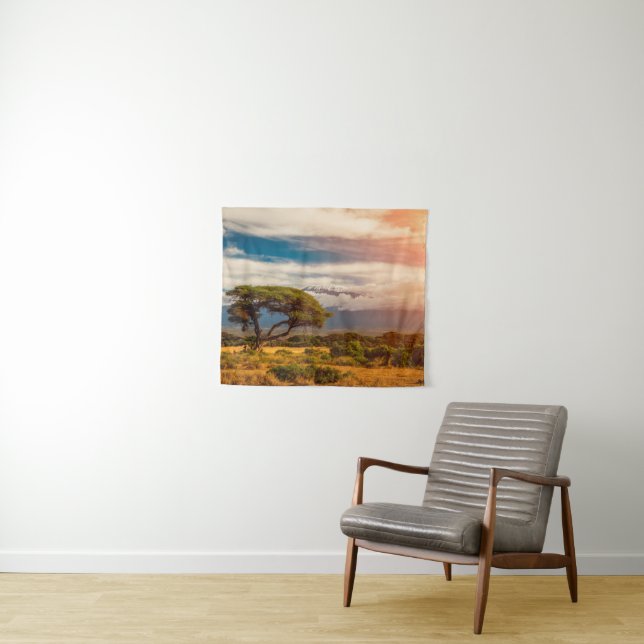 Mount Kilimanjaro | Amboseli, Kenya Tapestry (In Situ (Horizontal))