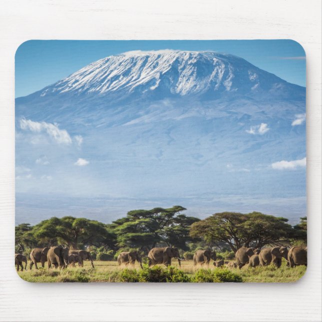 Mount Kilimanjaro Mouse Pad (Front)