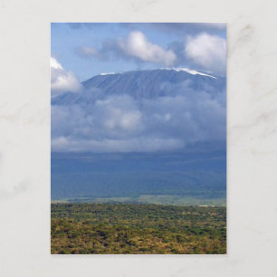 Mount Kilimanjaro Tanzania Landmark Landscapes Postcard