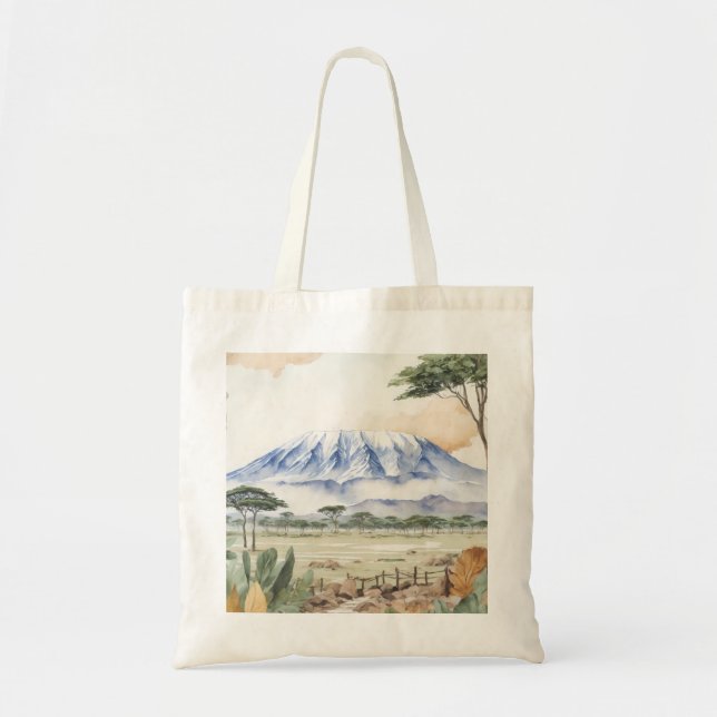 Mount Kilimanjaro Tote Bag (Front)
