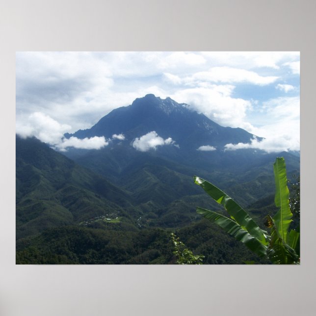 Mount Kinabalu Poster (Front)