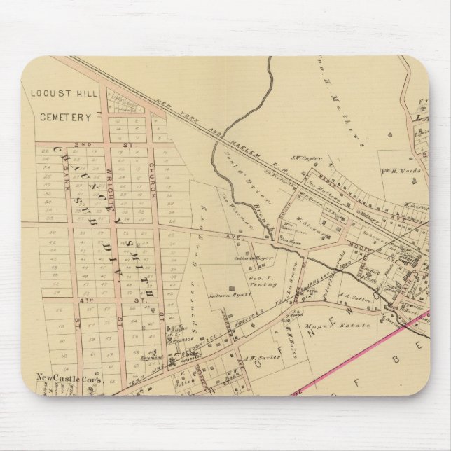 Mount Kisco, New York Mouse Pad (Front)