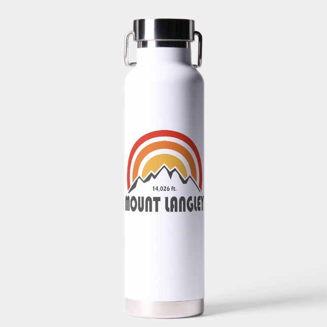 Mount Langley California Water Bottle (Front)