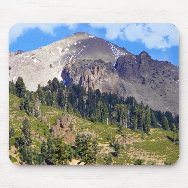 Mount Lassen Volcano Mouse Pad (Front)