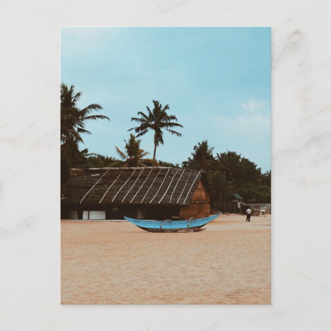 Mount Lavinia Beach - Colombo - Sri Lanka  Postcard (Front)